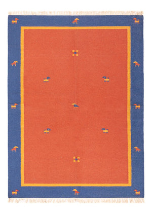 Dywan Kelim - modny - 200 x 140 cm - wielokolorowy