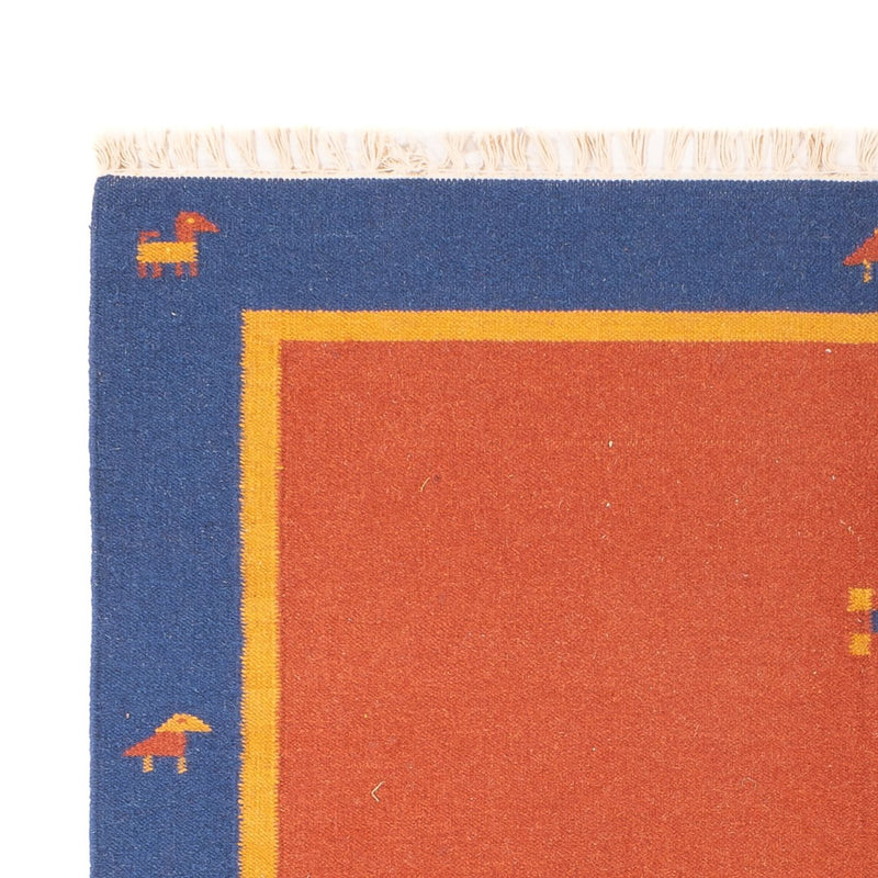 Dywan Kelim - modny - 200 x 140 cm - wielokolorowy