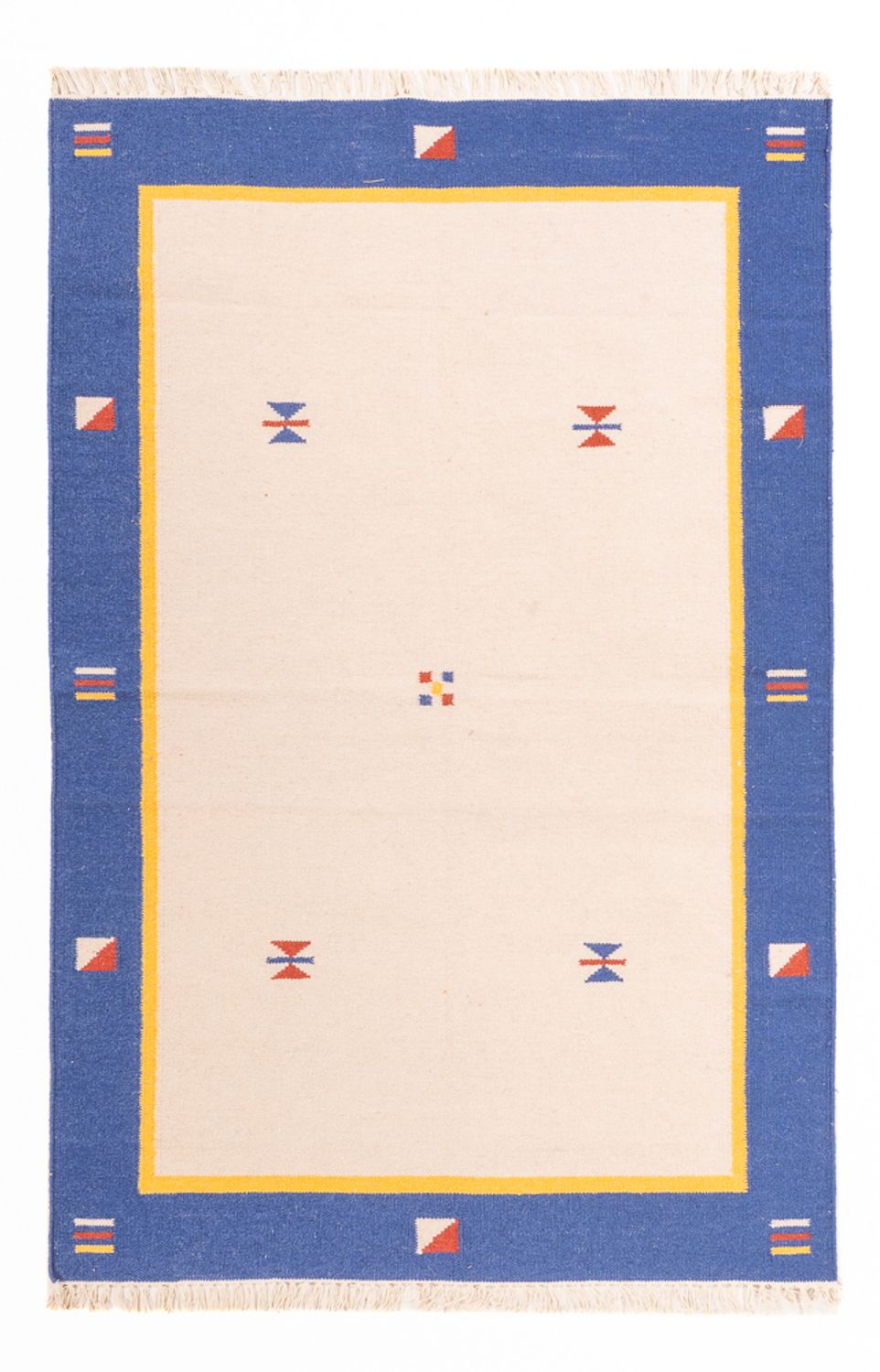 Dywan Kelim - modny - 180 x 120 cm - wielokolorowy