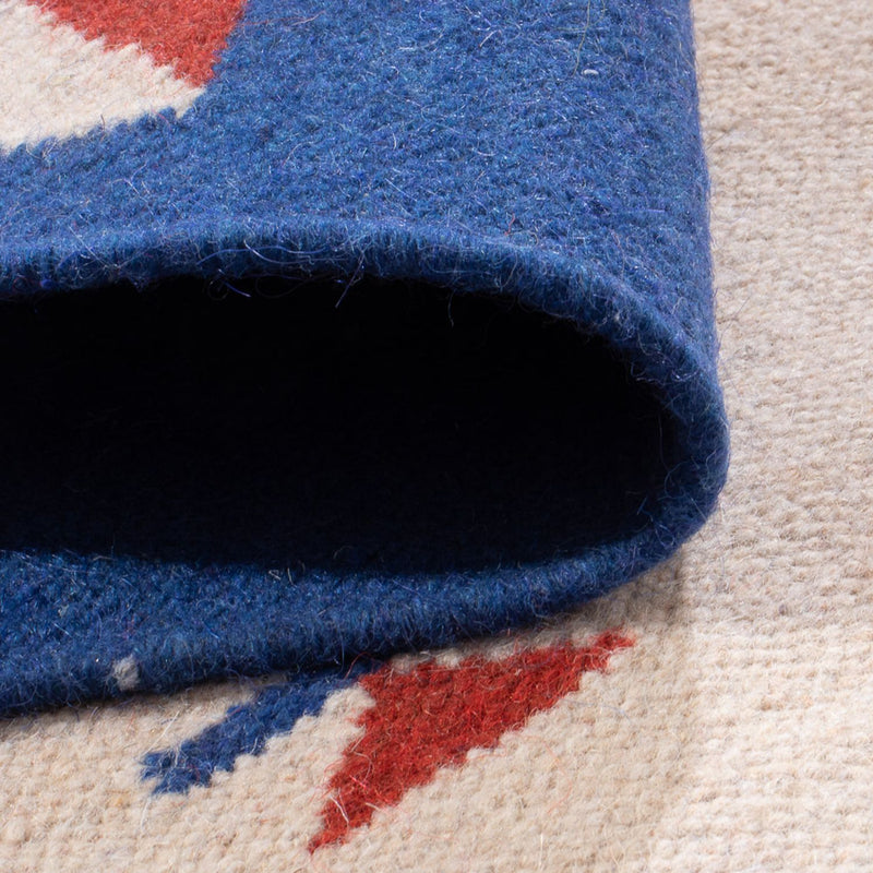 Dywan Kelim - modny - 180 x 120 cm - wielokolorowy