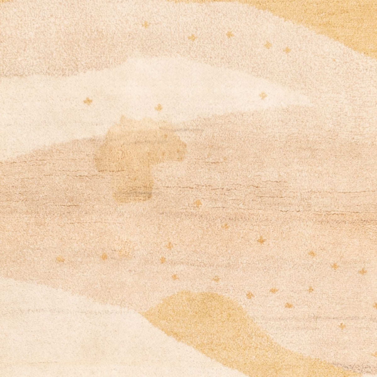 Biegacz Dywan Gabbeh - Indus - 234 x 75 cm - jasny beż