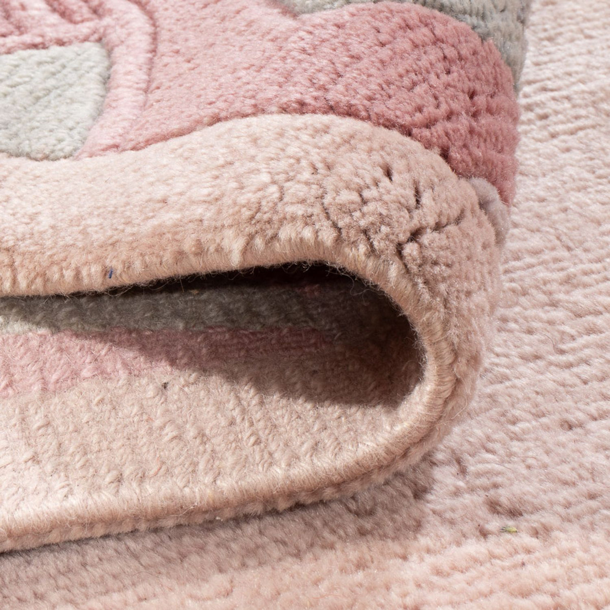 Dywan z Nepalu - 240 x 170 cm - różowy