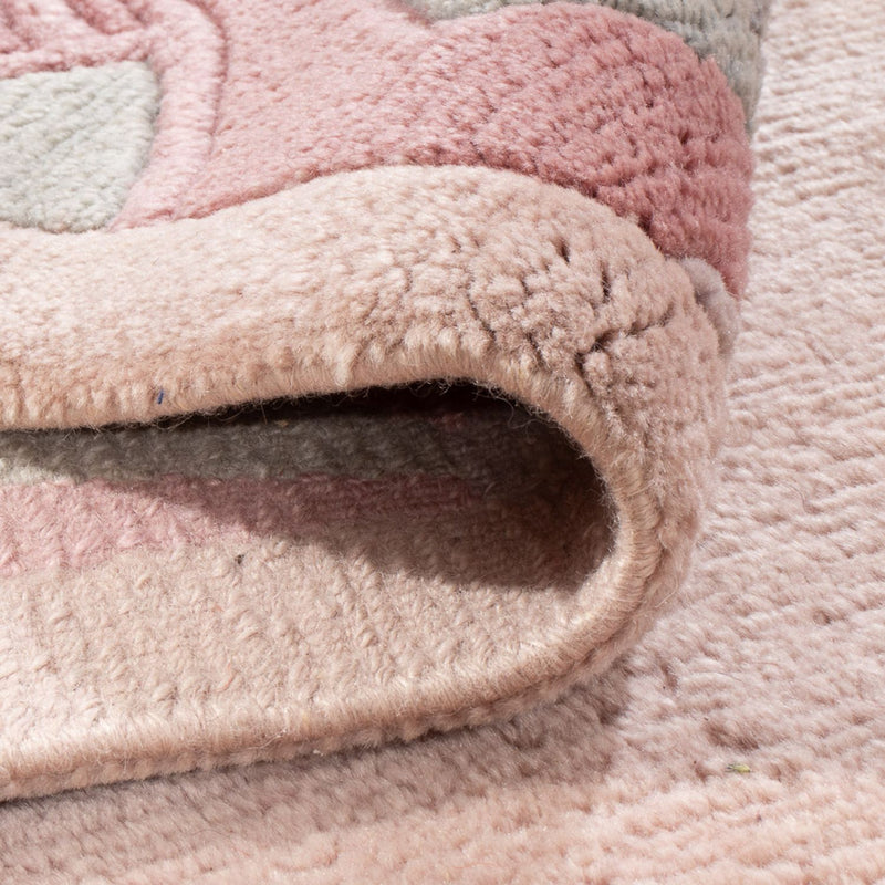 Dywan z Nepalu - 240 x 170 cm - różowy