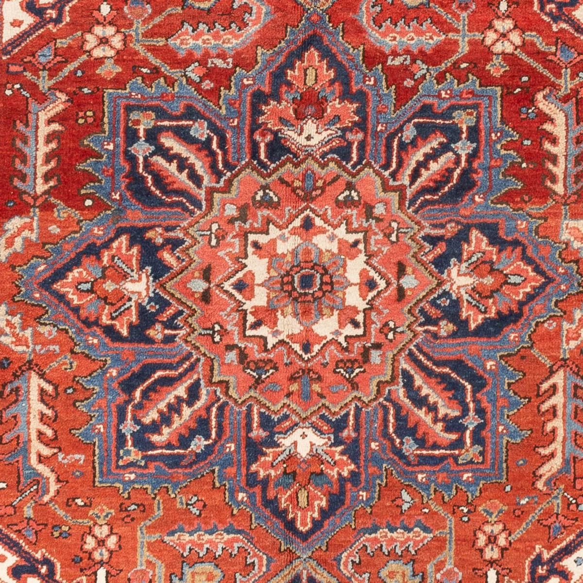 Perski dywan - Nomadyczny - 185 x 140 cm - czerwony