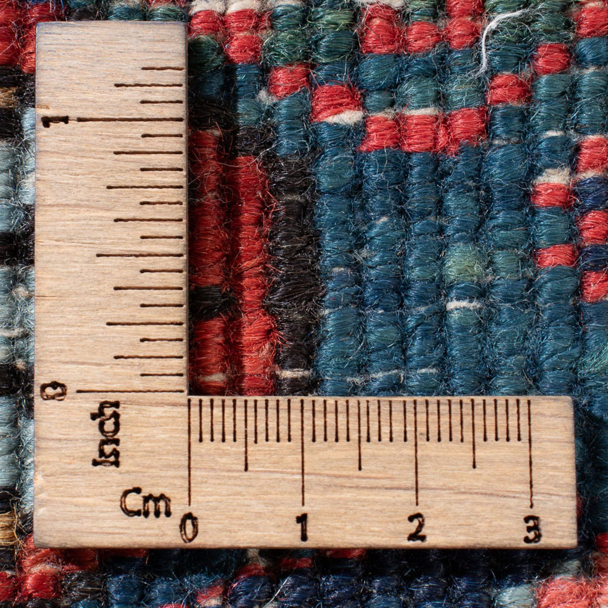 Perski dywan - Nomadyczny - 185 x 140 cm - czerwony