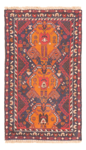 Dywan beludżycki - 140 x 78 cm - wielokolorowy