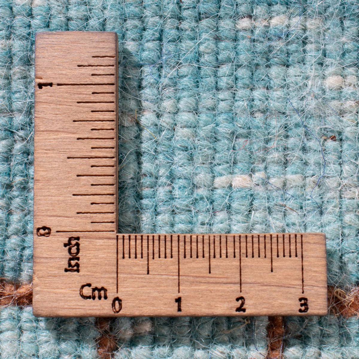 Dywan Gabbeh - Loribaft Softy - 102 x 62 cm - jasnoniebieski