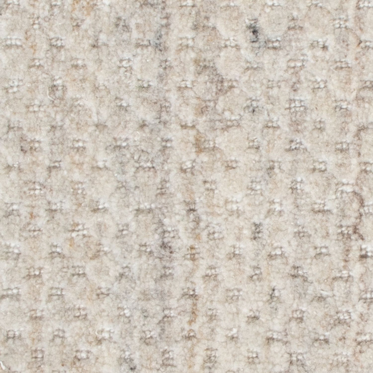 Dywan wełniany kwadratowy  - 31 x 31 cm - jasnoszary