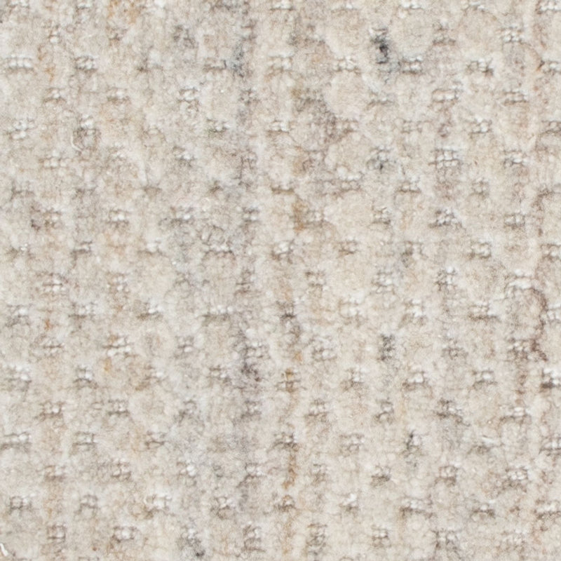 Dywan wełniany kwadratowy  - 31 x 31 cm - jasnoszary