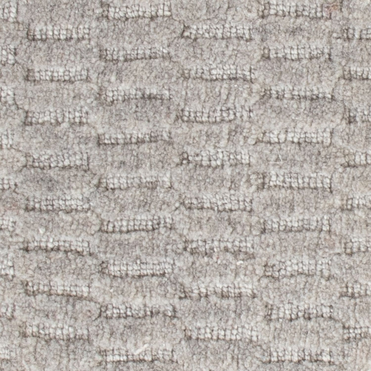 Dywan wełniany kwadratowy  - 32 x 32 cm - szary