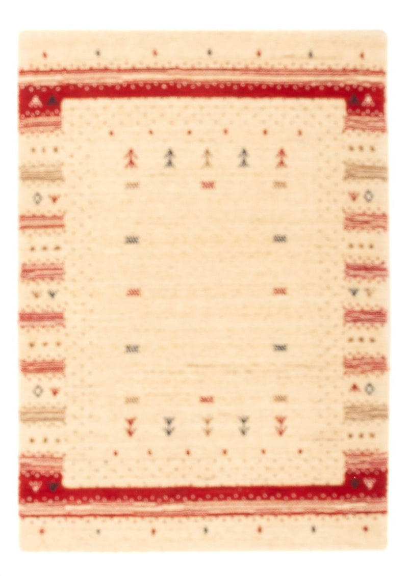 Dywan Gabbeh - Loribaft Indus - 90 x 60 cm - wielokolorowy