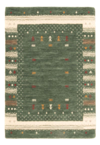 Dywan Gabbeh - Loribaft Indus - 90 x 60 cm - wielokolorowy