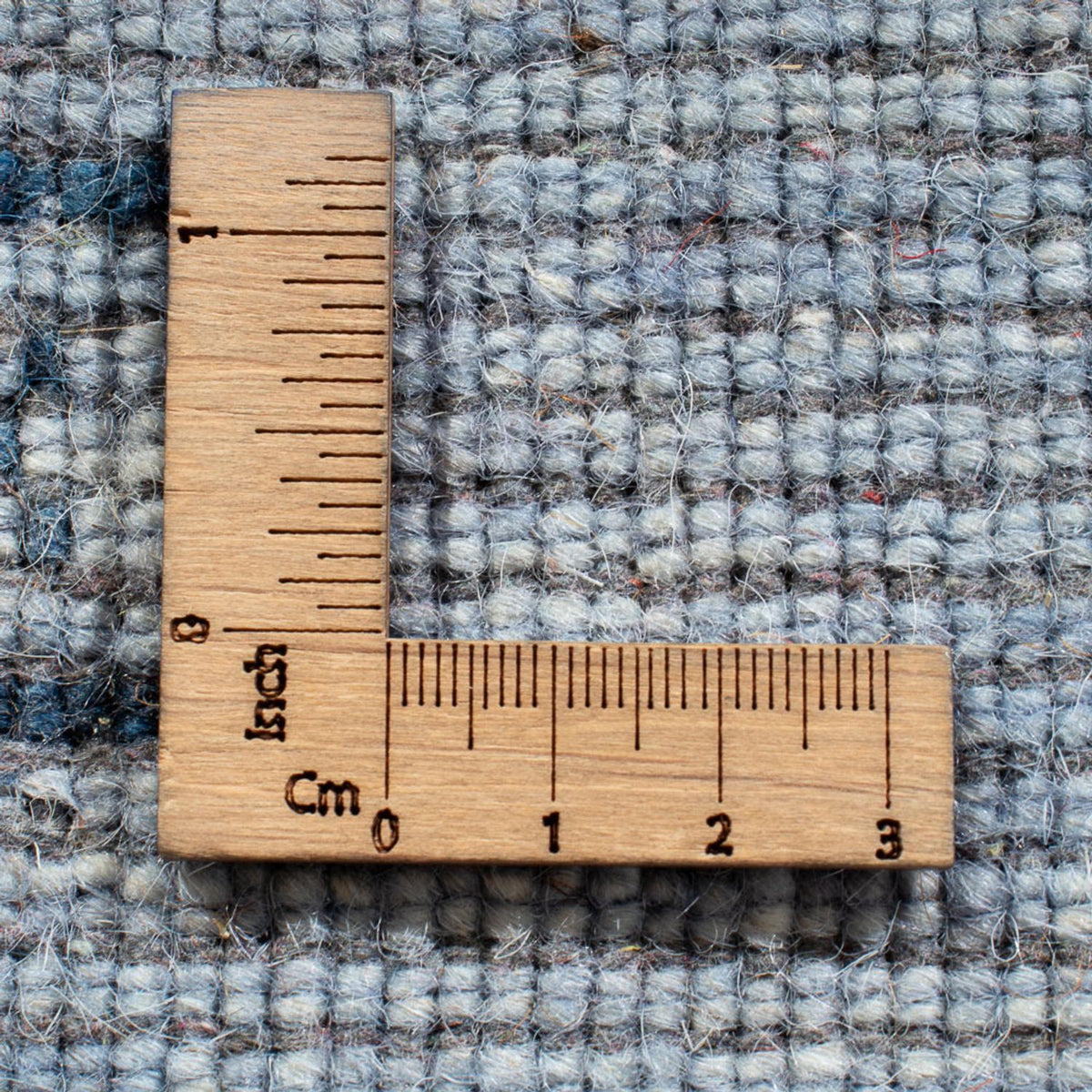 Dywan Gabbeh - Indus - 140 x 70 cm - niebieski