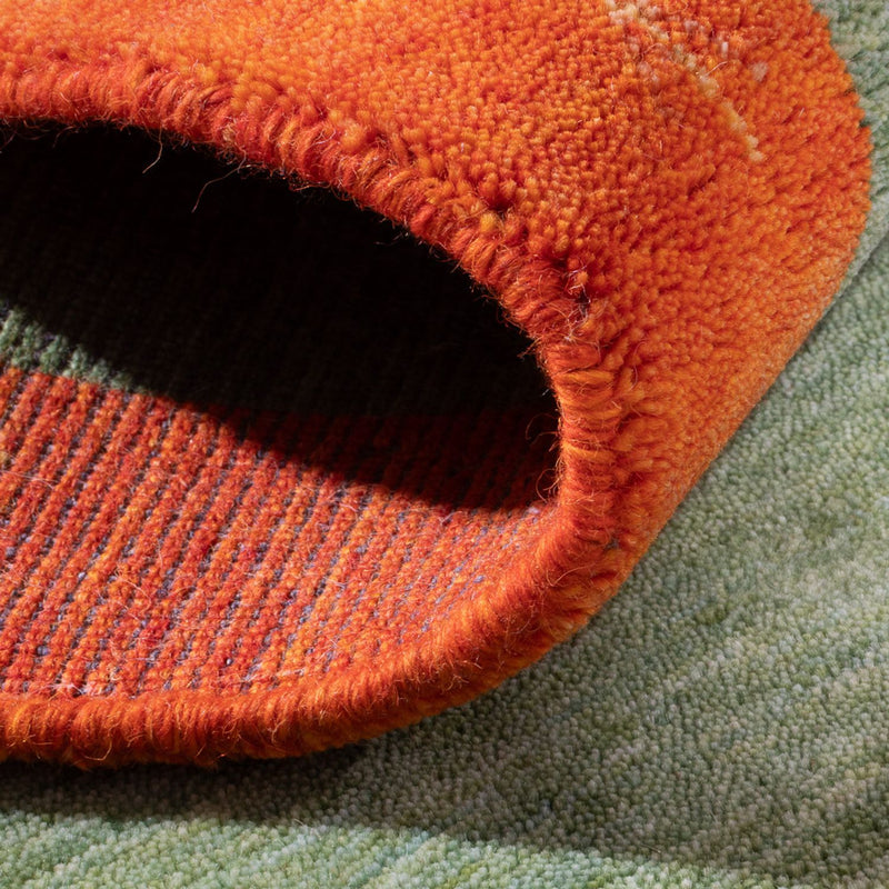 Dywan Gabbeh - Indus - 140 x 70 cm - jasnozielony