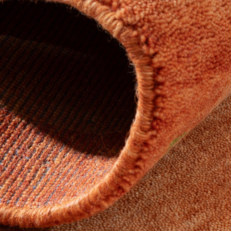 Dywan Gabbeh - Indus - 140 x 70 cm - pomarańczowy