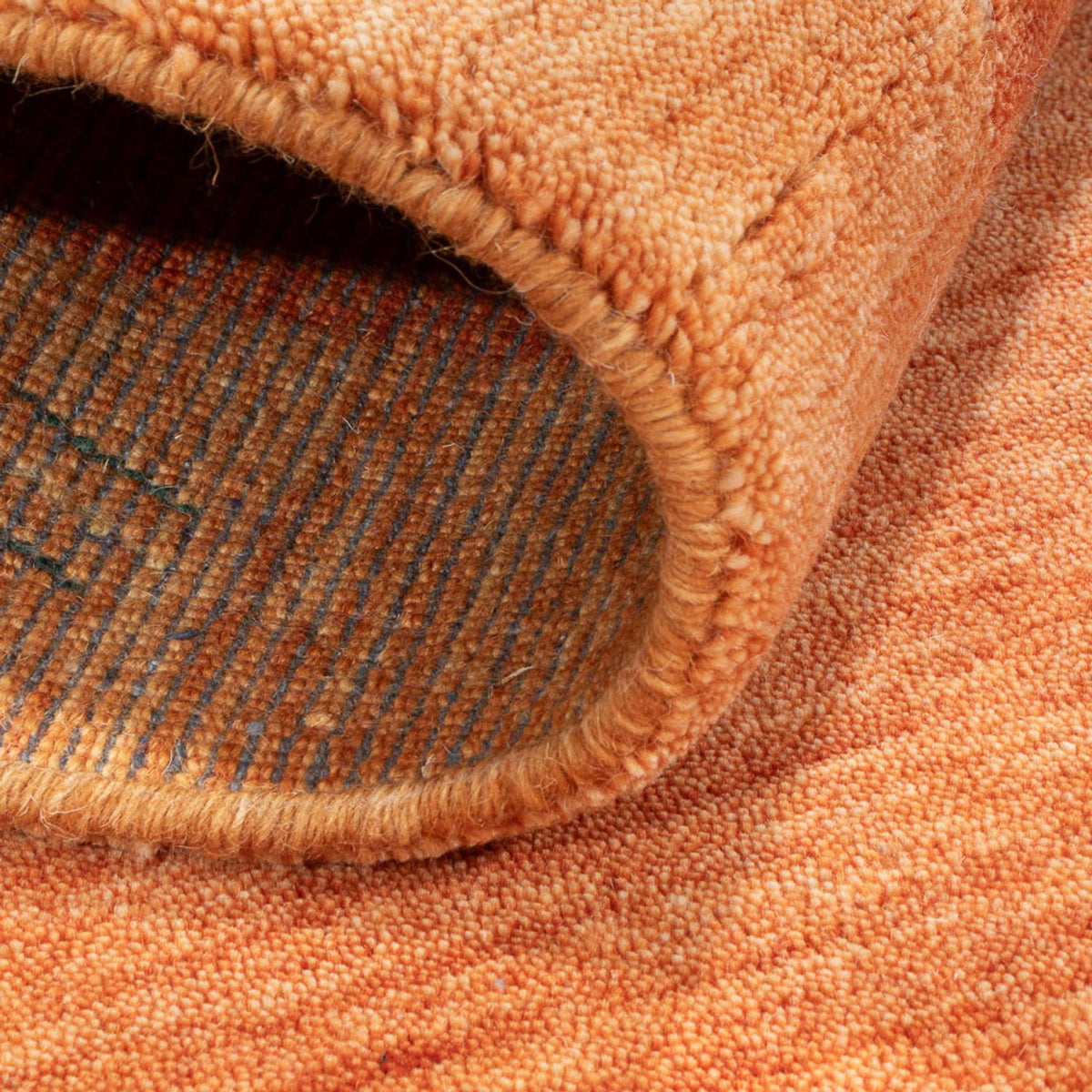 Dywan Gabbeh - Indus - 140 x 70 cm - pomarańczowy