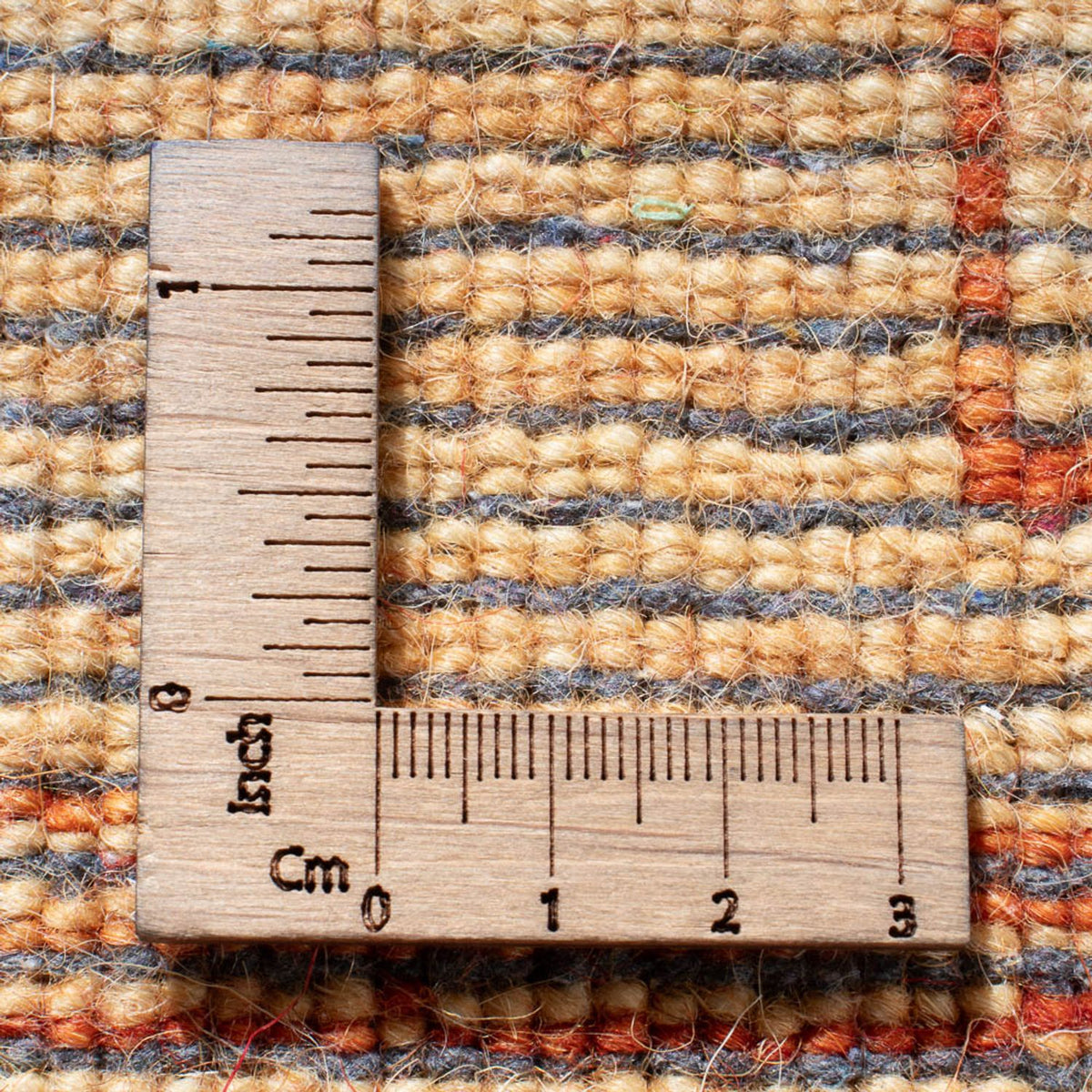 Dywan Gabbeh - Indus - 145 x 70 cm - pomarańczowy