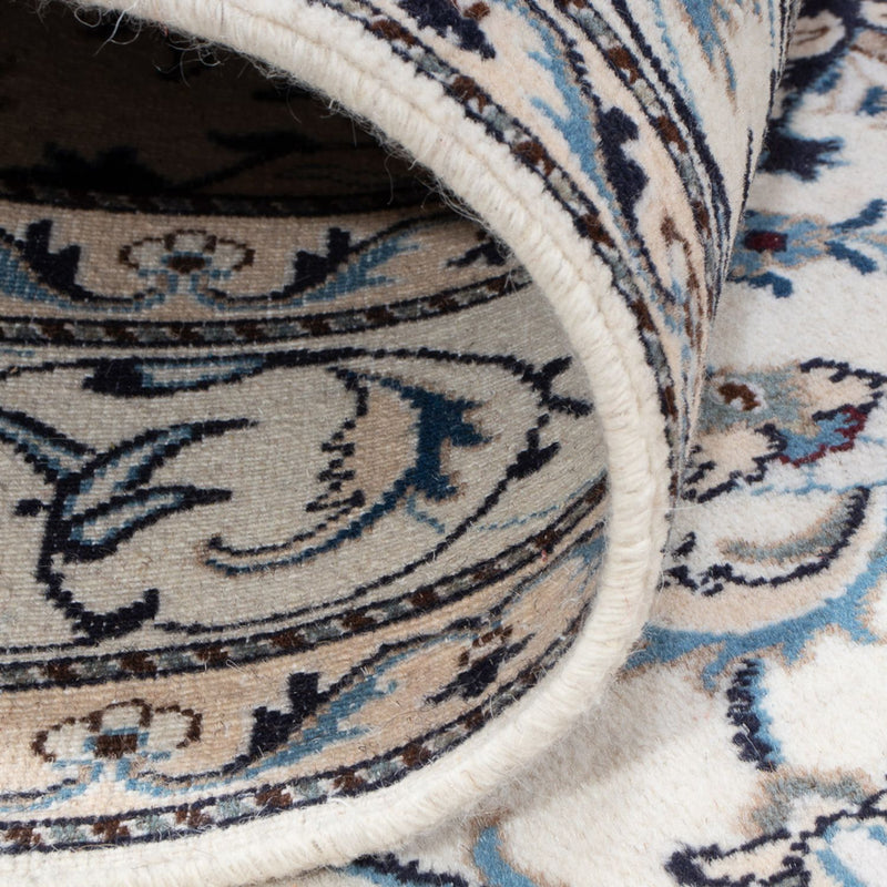 Orientalny dywan - Nain - Indus - 232 x 157 cm - kremowy