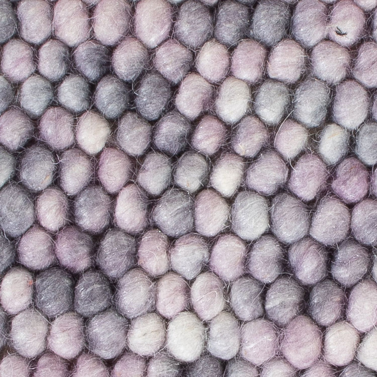 Dywan wełniany kwadratowy  - 32 x 32 cm - wielokolorowy