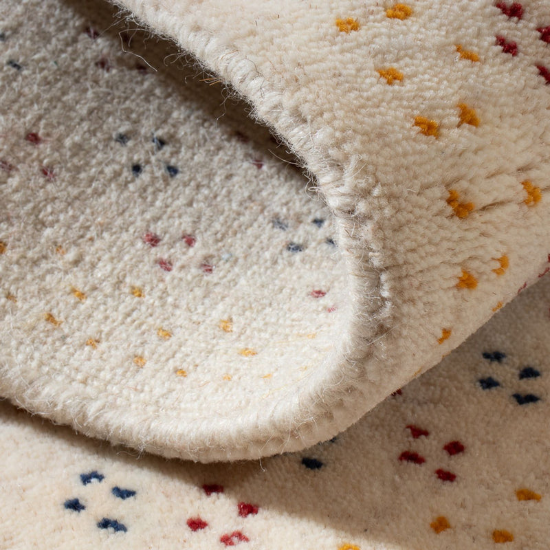 Dywan Gabbeh - Loribaft Softy - 90 x 60 cm - beżowy