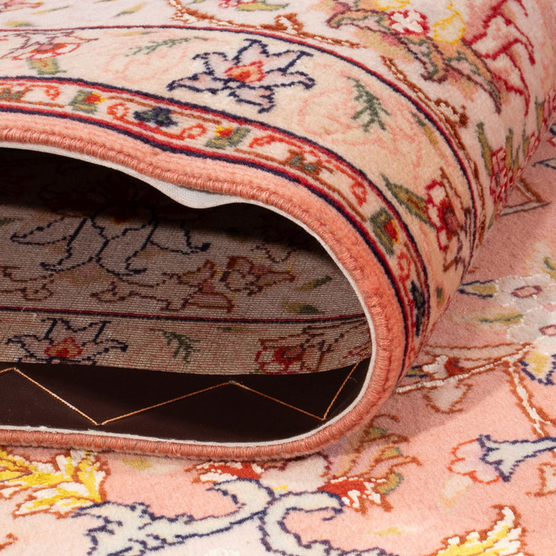 Dywan perski - Tabriz - Królewski - 200 x 150 cm - łososiowy