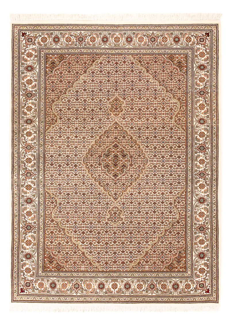 Dywan orientalny - Tabriz - 200 x 150 cm - ciemny beż