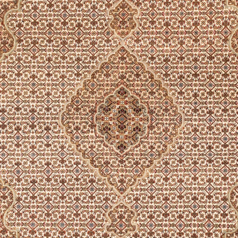 Dywan orientalny - Tabriz - 200 x 150 cm - ciemny beż