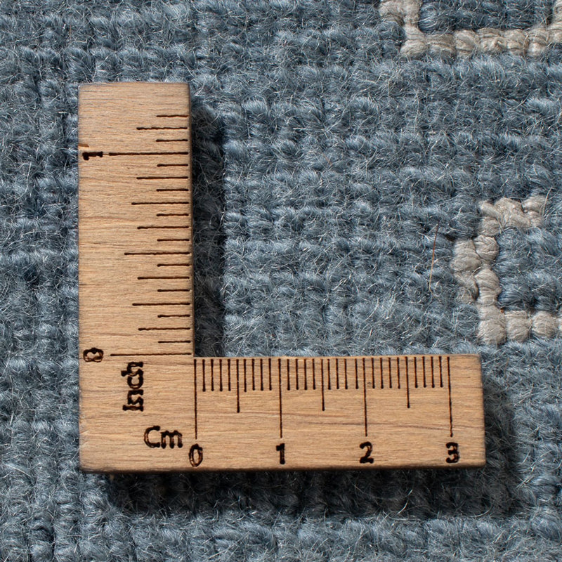 Dywan z Nepalu - 350 x 240 cm - jasnoniebieski