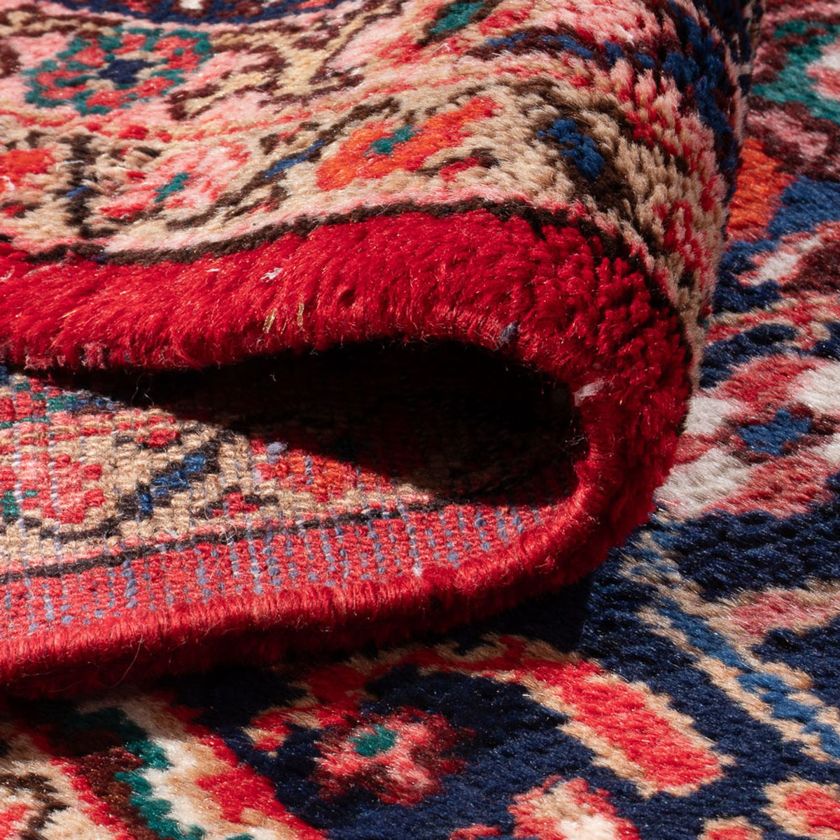 Perski dywan - Nomadyczny - 300 x 250 cm - ciemna czerwień