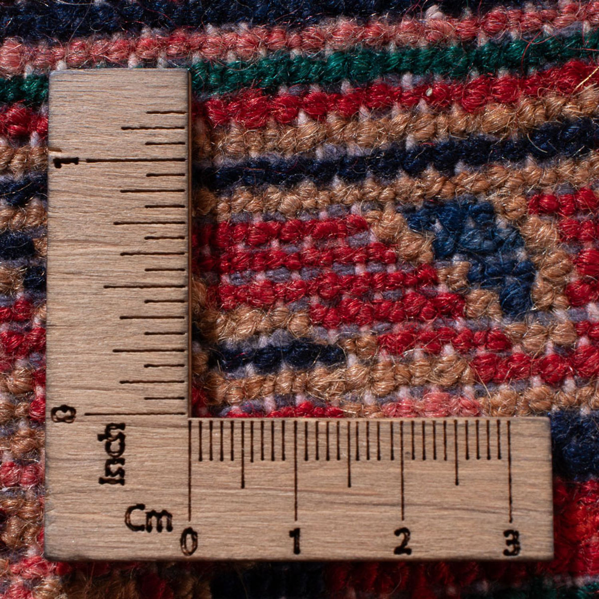 Perski dywan - Nomadyczny - 300 x 250 cm - ciemna czerwień