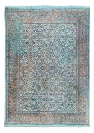 Dywan orientalny - 380 x 280 cm - turkusowy