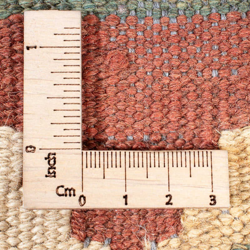 Biegacz Dywan Kelim - Splash - 315 x 95 cm - jasny beż