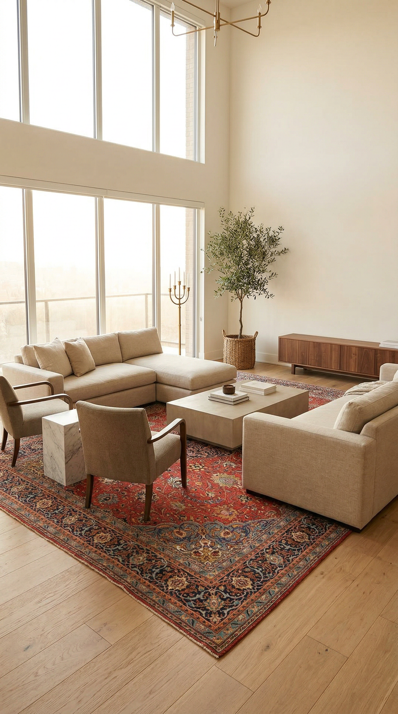 Sarough Dywan 400x302cm - Dywan perski