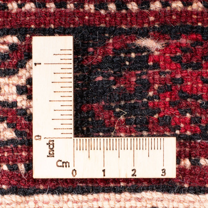 Dywan turkmeński - 391 x 270 cm - czerwony