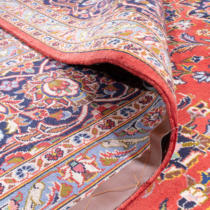 Dywan perski - Keshan - 385 x 305 cm - jasna czerwień