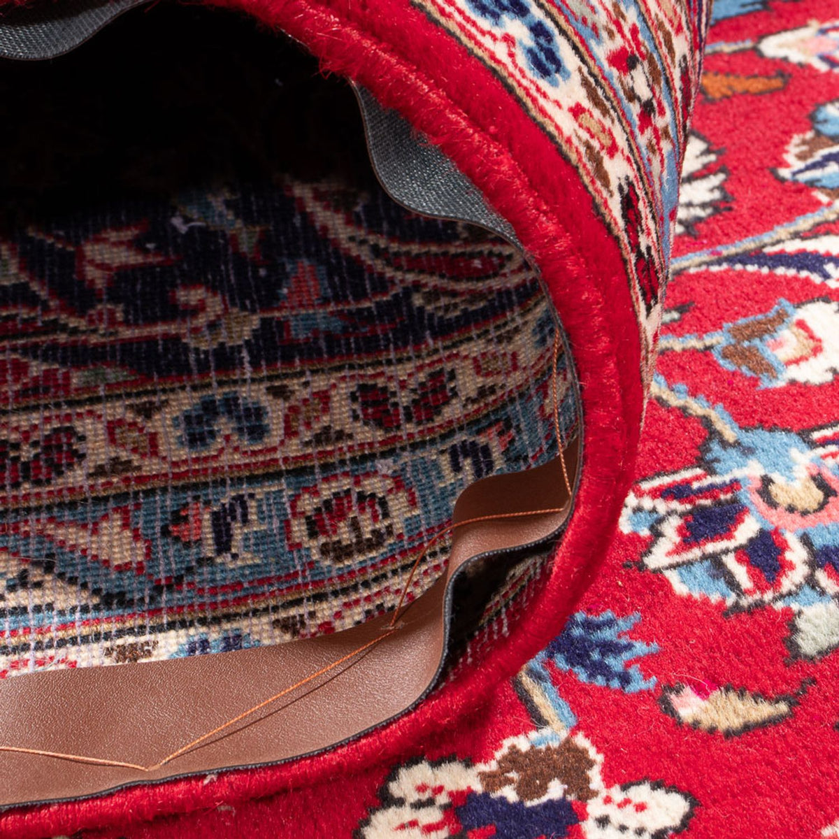 Dywan perski - Keshan - 355 x 255 cm - czerwony