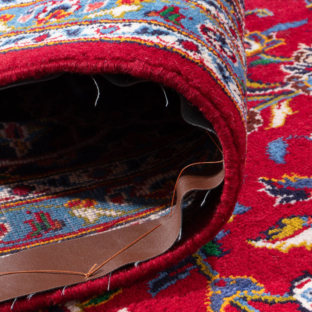 Dywan perski - Keshan - 380 x 242 cm - czerwony