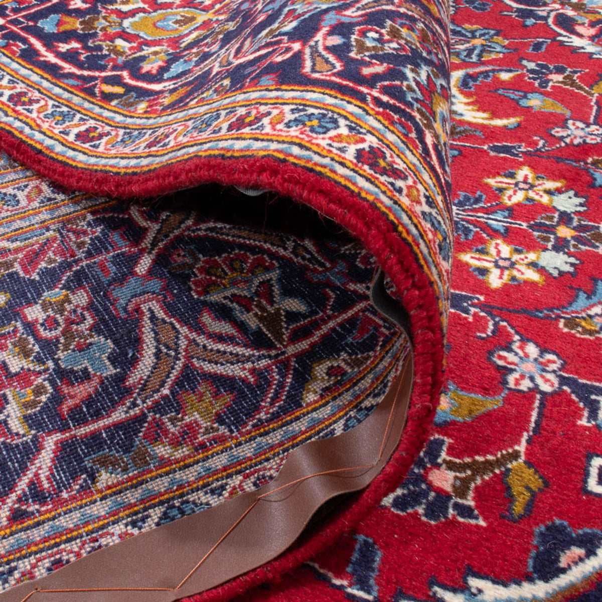 Dywan perski - Keshan - 302 x 195 cm - czerwony