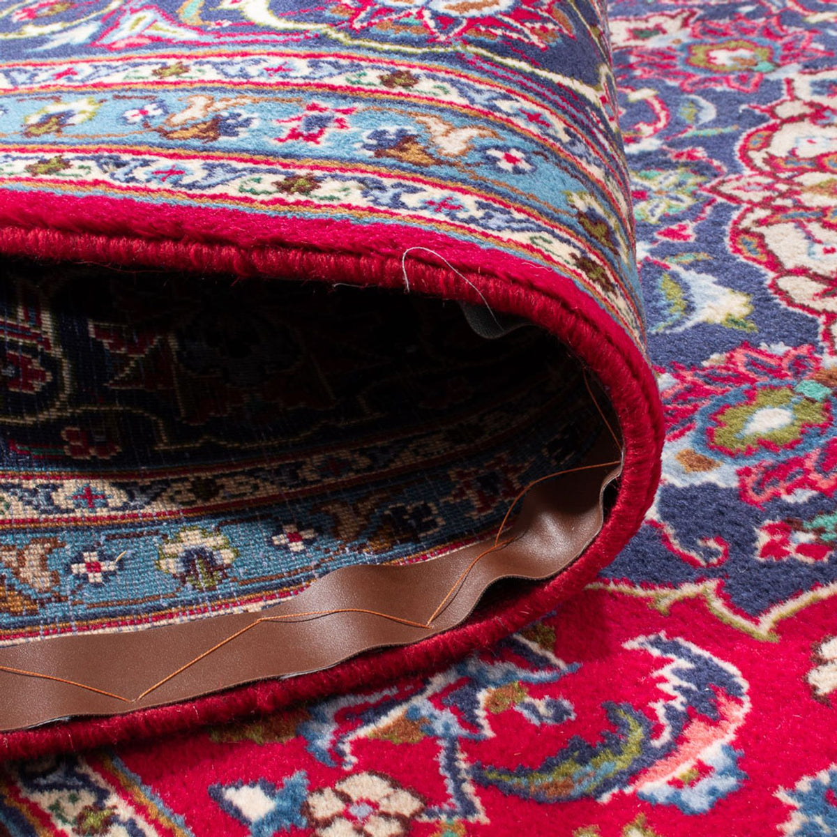 Dywan perski - Keshan - 305 x 190 cm - czerwony