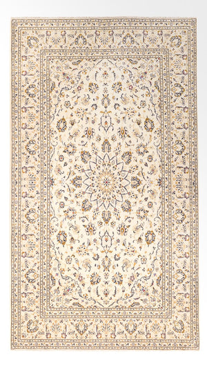 Dywan perski - Keshan - 290 x 197 cm - kremowy