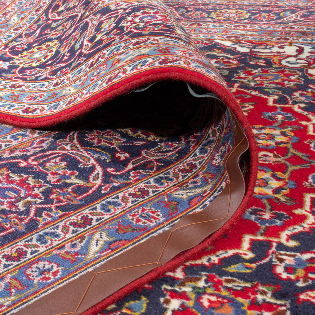 Dywan perski - Keshan - 300 x 190 cm - czerwony