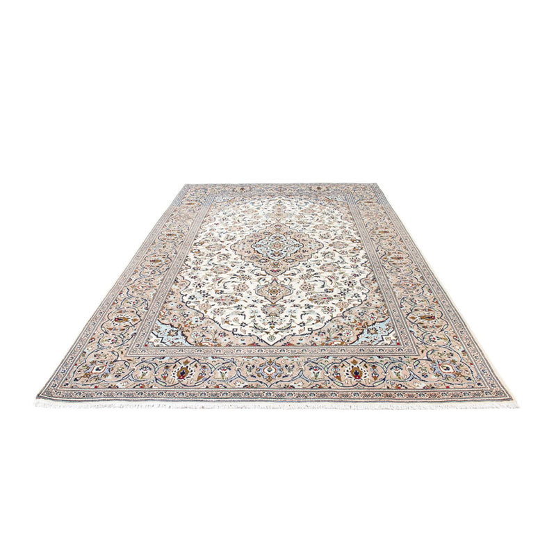 Dywan perski - Keshan - 310 x 200 cm - kremowy