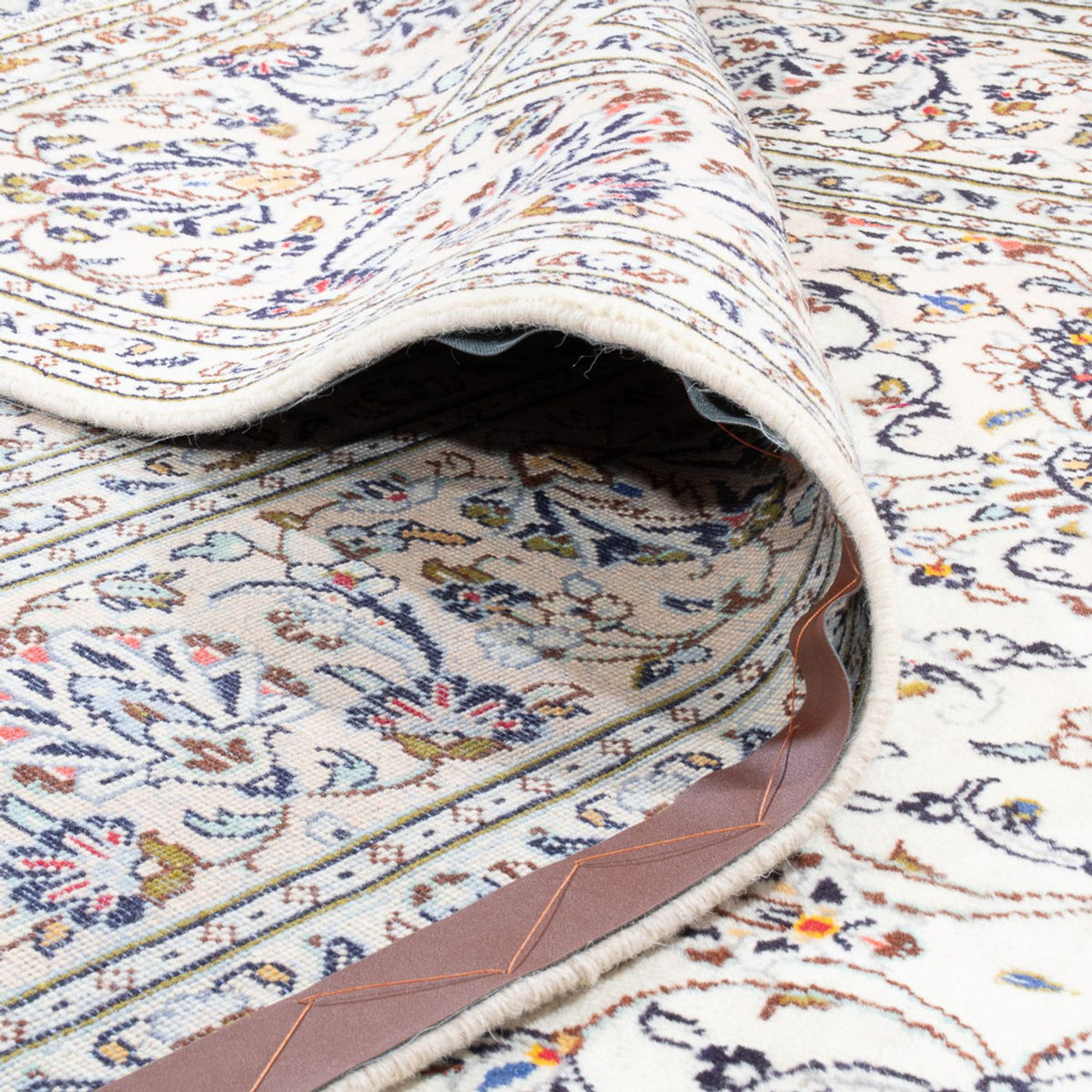 Dywan perski - Keshan - 290 x 195 cm - beżowy