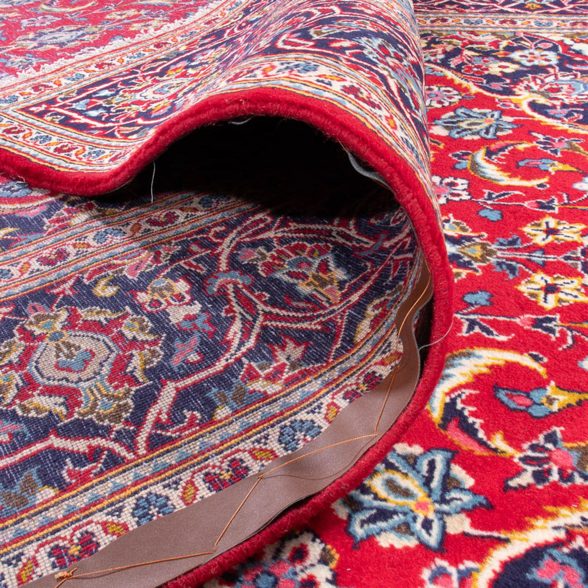 Dywan perski - Keshan - 307 x 210 cm - czerwony