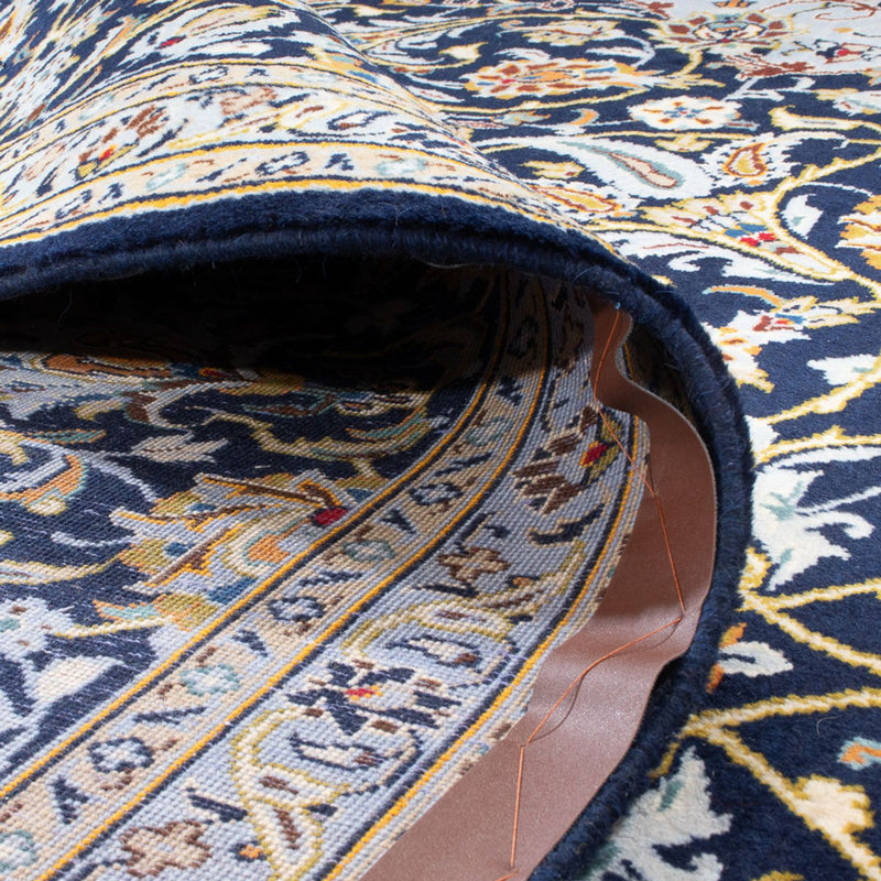 Dywan perski - Keshan - 425 x 307 cm - ciemnoniebieski