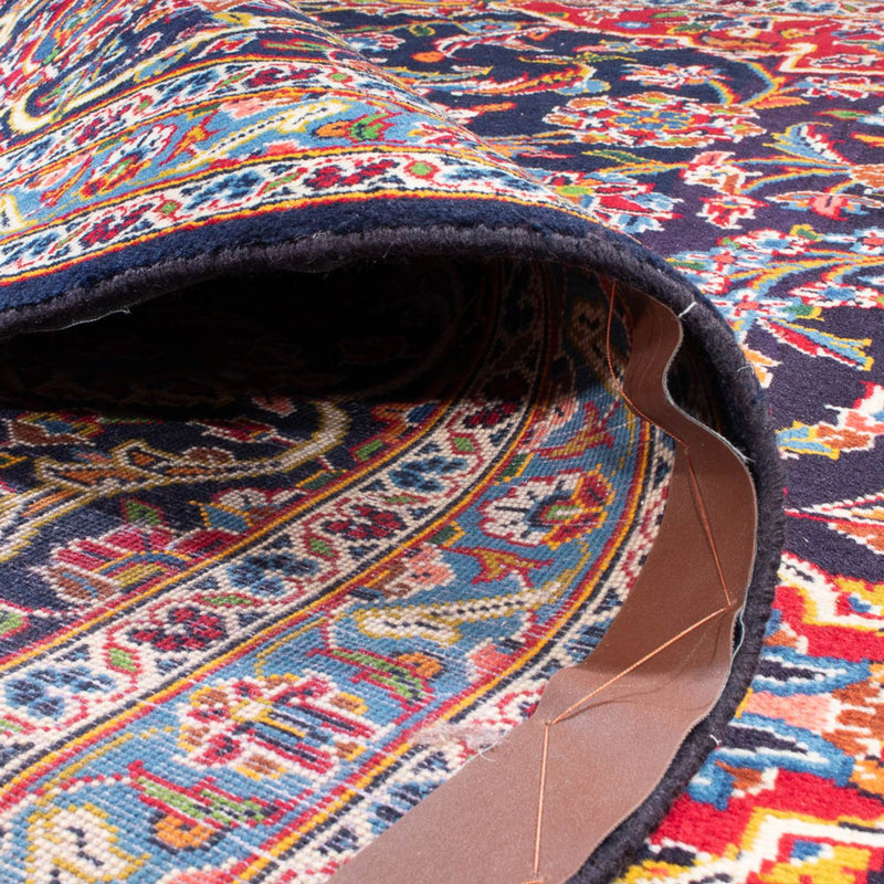 Dywan perski - Keshan - 445 x 310 cm - ciemnoniebieski