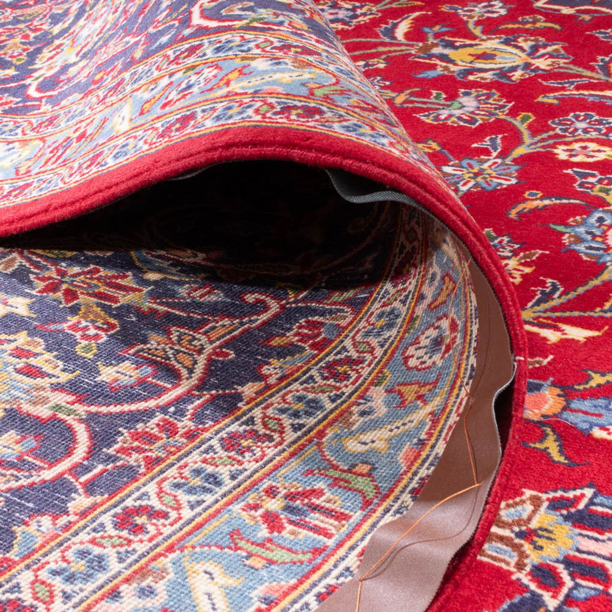 Dywan perski - Keshan - 390 x 295 cm - czerwony