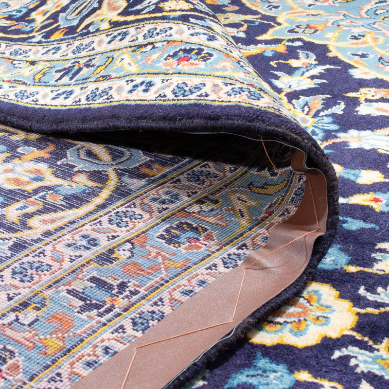 Dywan perski - Keshan kwadratowy  - 410 x 395 cm - ciemnoniebieski