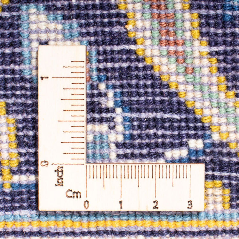 Dywan perski - Keshan kwadratowy  - 410 x 395 cm - ciemnoniebieski