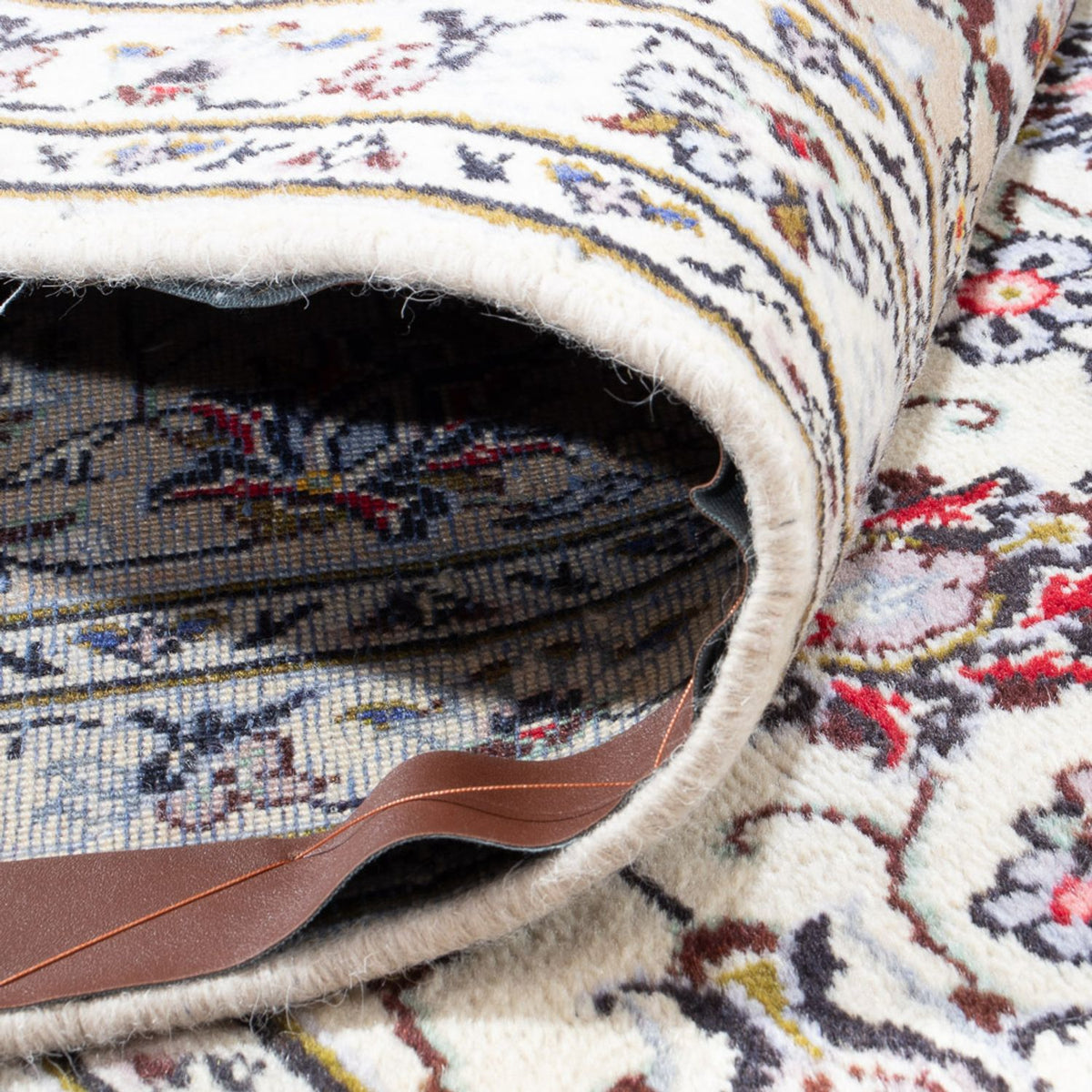 Dywan perski - Keshan - 351 x 245 cm - beżowy